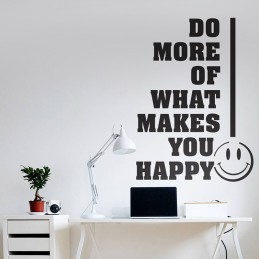 DO MORE OF WHAT