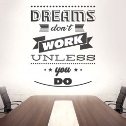 DREAMS DON'T WORK